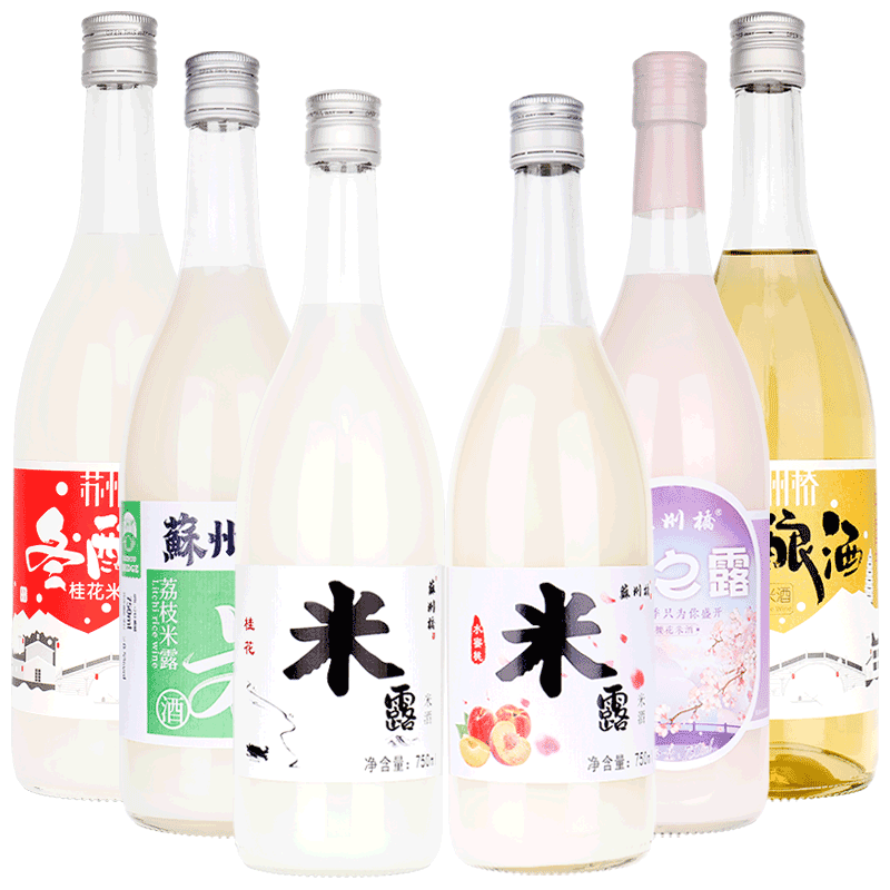 特产糯米酒苏州桥甜酒桂花米露