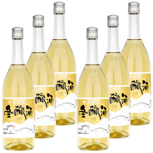 米酒苏州桥冬酿酒瓶装糯米酒