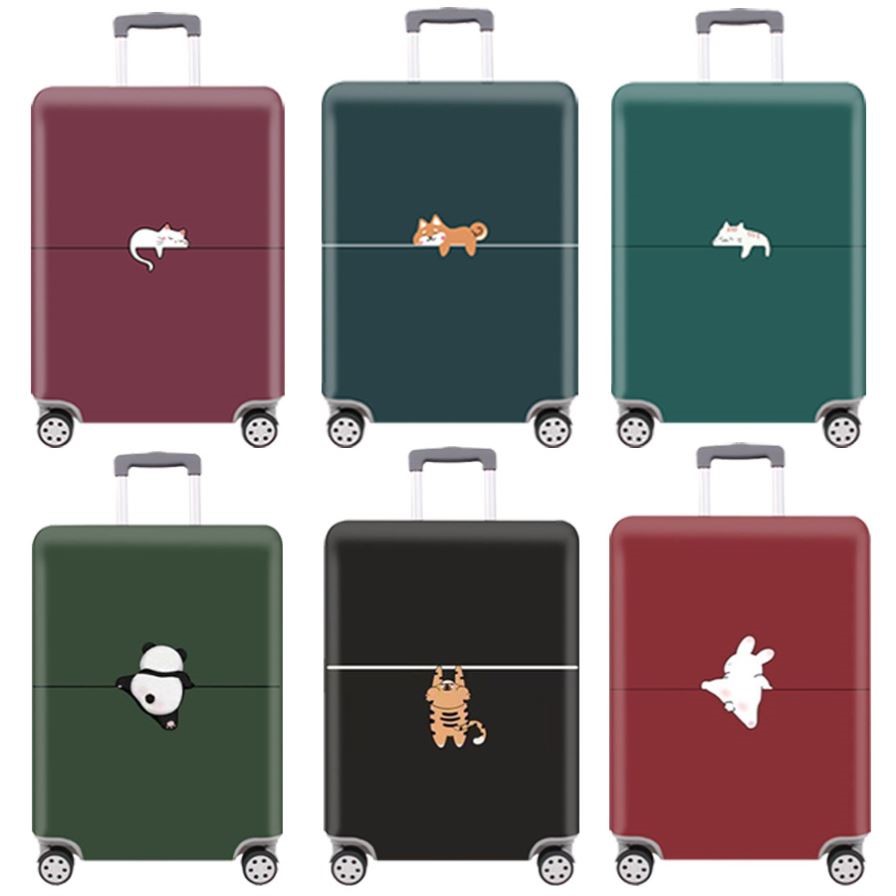 行李箱保护套加厚耐磨弹力旅行拉杆皮箱子防尘外套20/24/26/28/寸