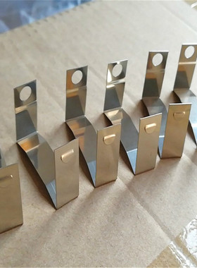 FK-ETD39加长钢夹变压器钢夹扣子铁夹铁盖100个1包