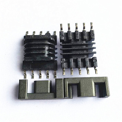 EPC13变压器骨架+磁芯贴片4槽5+5针骨架磁芯多槽线架BOBBIN+CORE