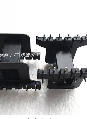 EE4220变压器磁芯骨架 卧式6+6L脚YT-4210 骨架磁芯配套