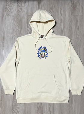 滑板连帽卫衣 抓绒 宽松 滑雪外套 美式街头 情侣 BMX 嘻哈街舞