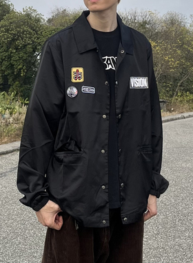 滑板教练夹克 防风 情侣 美式街头 刺绣 嘻哈街舞 滑雪 BMX