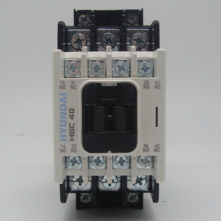 韩国现代船舶专用交流接触器HGC40A老款HiMC 40W 22S热继HiTH 40K