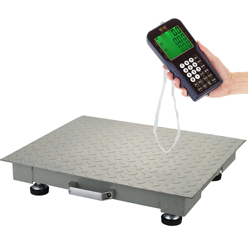 库无线地磅秤电子秤分离小型地磅秤13吨称猪地磅秤带围栏地秤厂