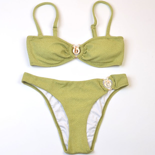 英国MINT 女 品牌外贸性感聚拢比基尼分体泳衣bikini泳装