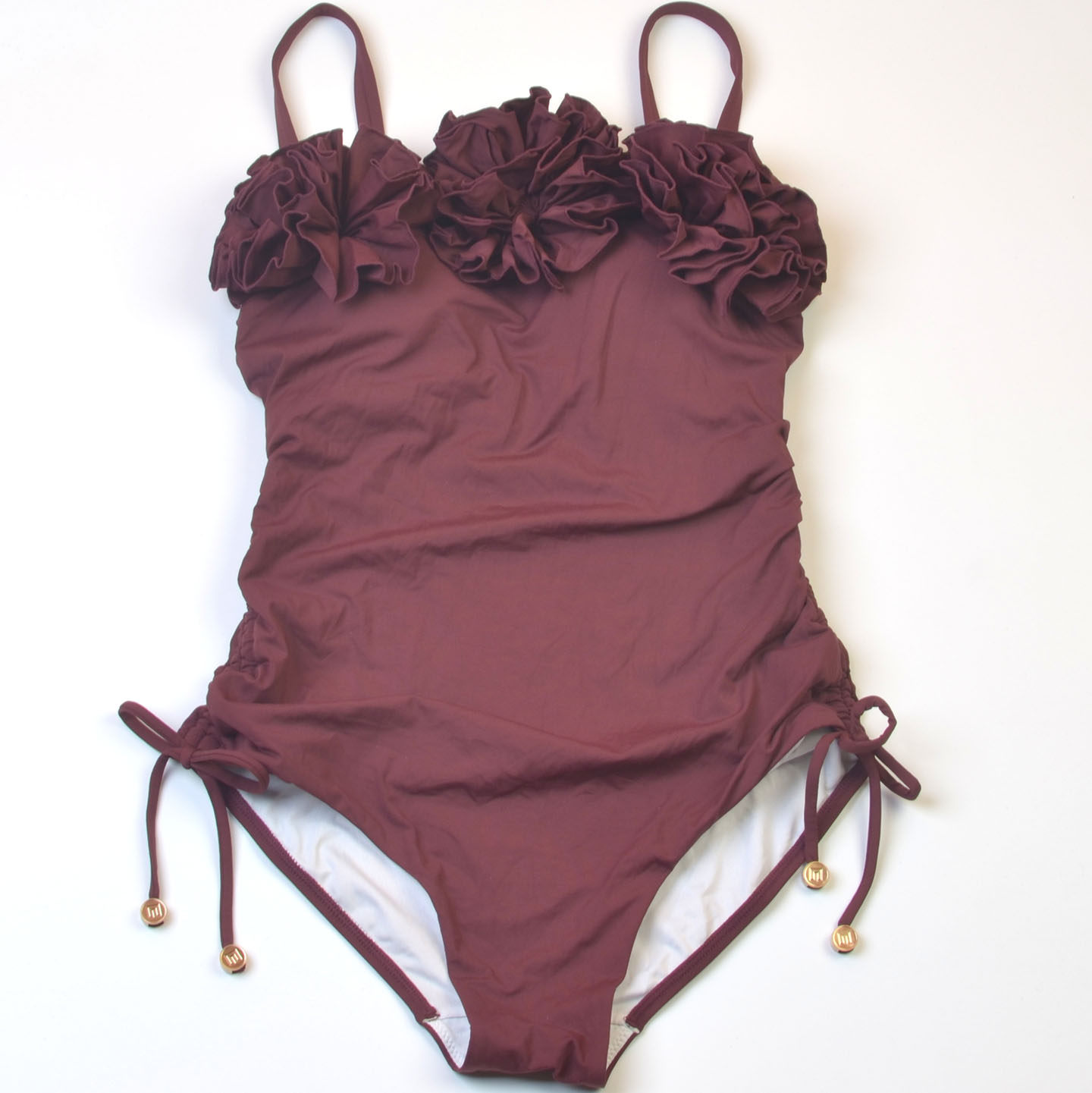 多款英国N**T品牌度假泡温泉显瘦连体泳衣女修身时尚温泉泳装女款