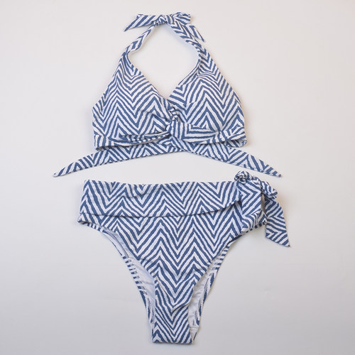 外贸品牌BAR**时尚沙滩新款性感大胸聚拢纯色比基尼bikini泳衣女