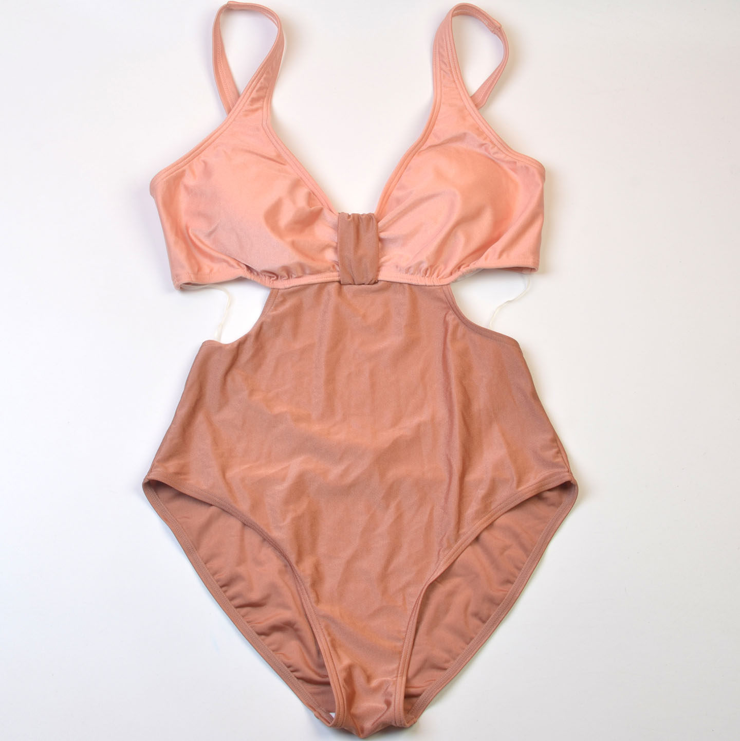 美国品牌ESP**度假海边性感露腰连体泳衣舒适时尚女款泳装