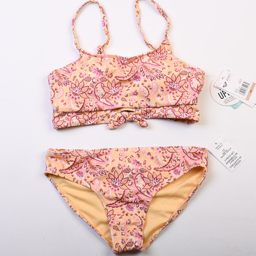 多款澳洲品牌R**Y甜美女童儿童学生比基尼分体泳衣小童沙滩游玩