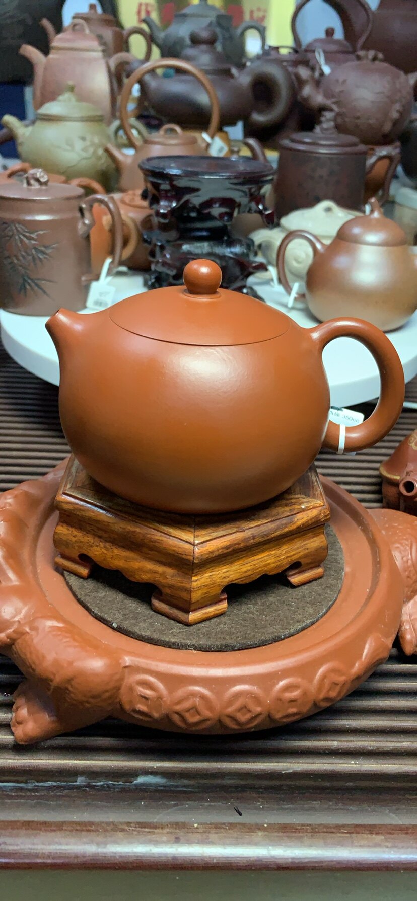 朱泥卡盖西施350cc球孔