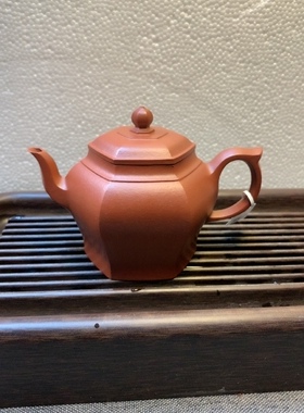 黄龙山朱泥六方宫灯250cc内推孔