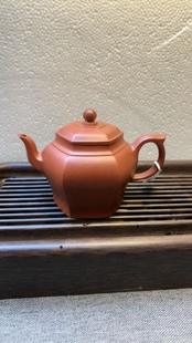 黄龙山朱泥六方宫灯250cc内推孔