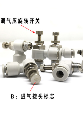 进气节流阀ASL/PSL4-M5B/6-01/8-02/10-0312-04B调速阀