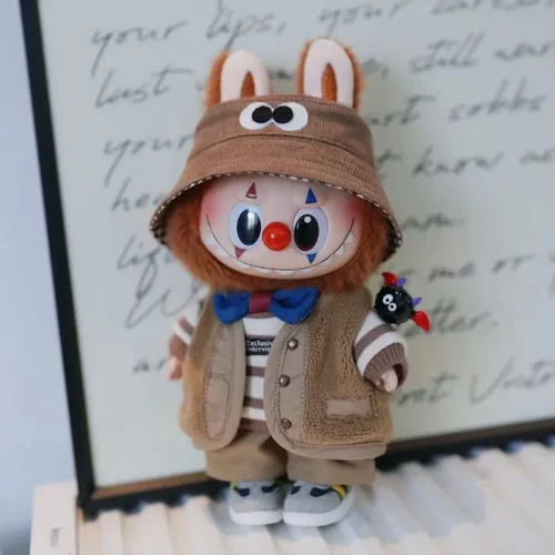 17cm拉布布娃衣2025新款秋冬季着替手作一二三代娃娃衣服