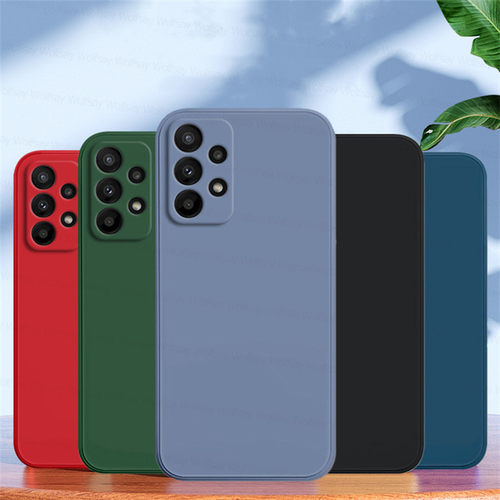 Liquid Silicone Phone Soft Case For Samsung Galaxy S25 S24 S23 S22 S21 S20Plus Ultra A13 A23 A53 A32