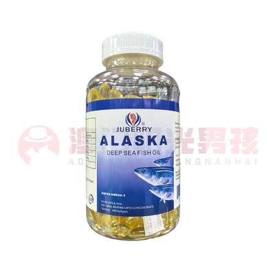 澳门 正品包邮美国Juberry Alaska 深海鱼油软胶囊 300粒