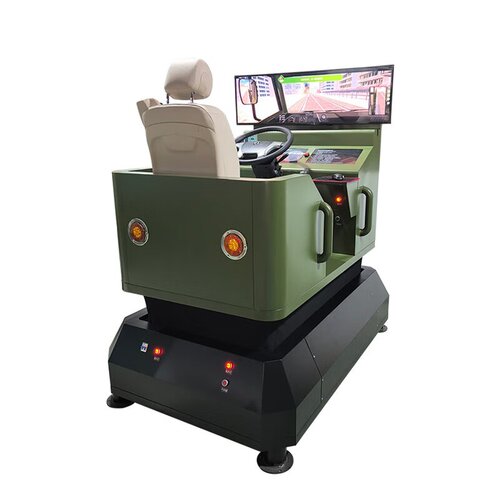 单座汽车驾驶模拟器49寸大屏4K特种车辆训练平台 T101A静态单屏