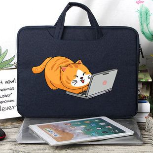 手提笔记本电脑包适用于联想小新15.6小米华硕戴尔苹果MacBook Air13英寸华为MateBook荣耀MagicBook惠普战66