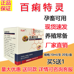 百痢特灵口服液兽用白头翁口服液猪牛羊鸡鸭鹅兔孕畜可用饲料原料
