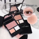 SWEET MINT微光水晶眼影盘爆闪珠光大地色学生党日常通勤淡妆眼影