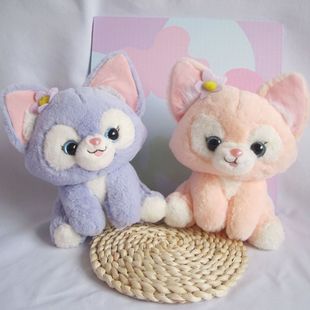 玲娜贝儿小狐狸公仔坐款娃娃狐狸毛绒玩具星黛露贝尔卡通可爱玩偶