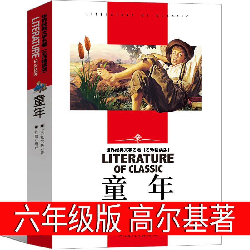童年高尔基正版快乐读书吧六年级上册阅读小学生三四五六年级课外阅读书籍世界经典文学名著青少年儿童文学读物故事书名师精读版属于什么档次？