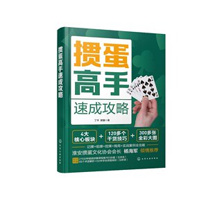 掼蛋高手速成攻略 掼蛋入门教学掼蛋秘籍 视频讲解掼蛋书籍 掼蛋打法入门到精通 纸牌零基础入门教程学习掼蛋技巧