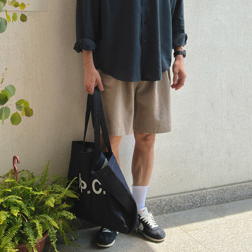 MRCYC日系慵懒风休闲短裤男夏季