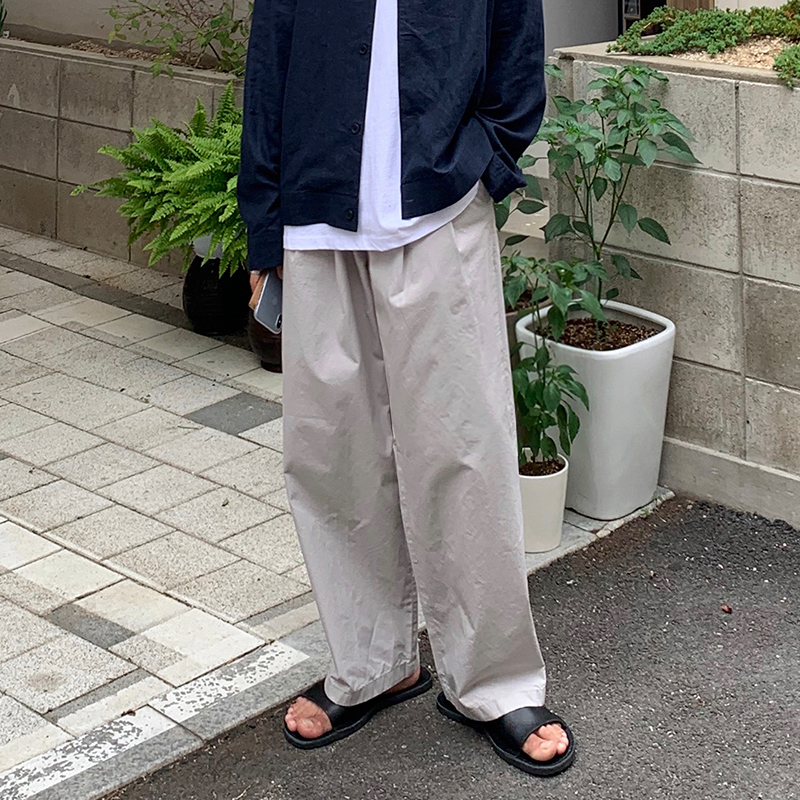 MRCYC日系宽松阔腿休闲裤男士