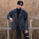 MRCYC痞帅高级感青年皮夹克机车外套男士 皮衣韩系帅气衣服