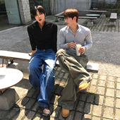 MRCYC轻熟风半拉链长袖 显肌肉穿搭 内搭韩系修身 T恤男2026春季 新款