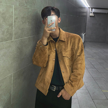 mrcyc 2020春季新款男士潮麂皮夹克1
