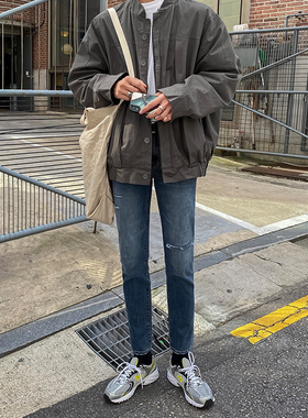 MRCYC日系外套男春秋季ns韩系帅气上衣宽松潮流外衣百搭休闲夹克