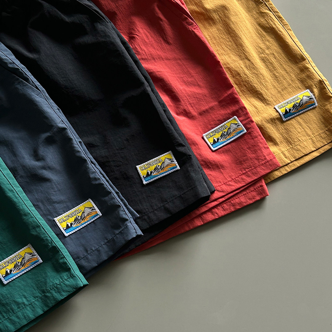 MRCYC设计感休闲运动短裤男夏季宽松直筒五分裤韩系高级感沙滩裤,男装,休闲裤,淘宝优惠券,粉丝福利购,淘宝优惠卷