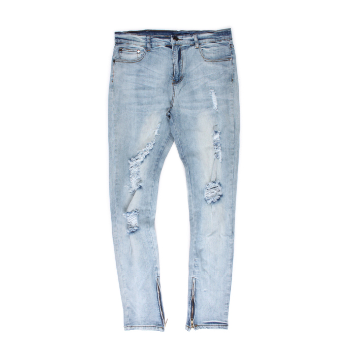Jeans pour jeunesse en coton pour été - Ref 1485595 Image 5