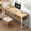 【Limited-Time Flash Sale! Only 1 Day】Double-Layer Wood Tone 100*40cm