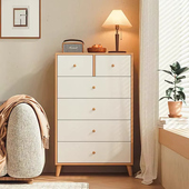 斗柜六斗柜抽屉柜卧室收纳柜简约现代床尾置物柜客厅五斗橱小立柜