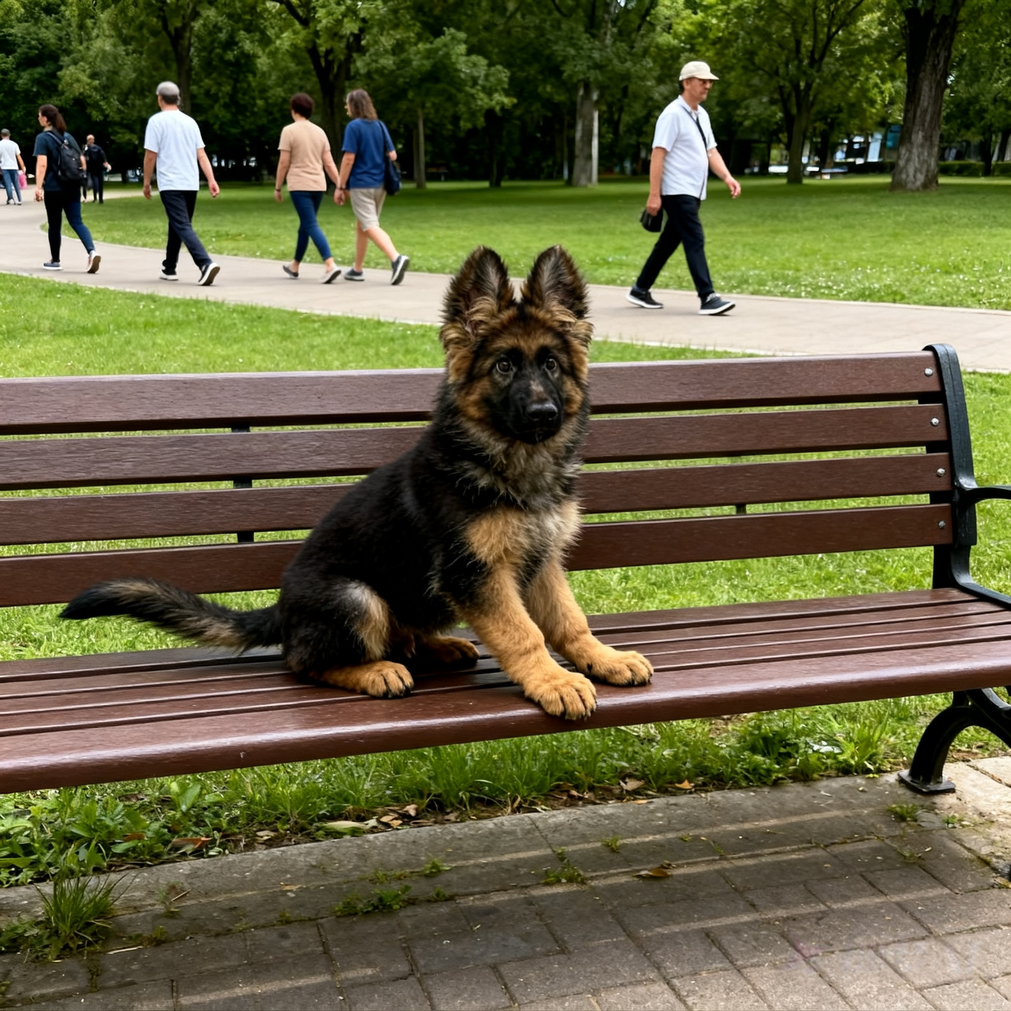 德牧幼犬狼狗猛犬弓背农村活物大型犬霸气真狗幼崽警犬活体爱骨雨