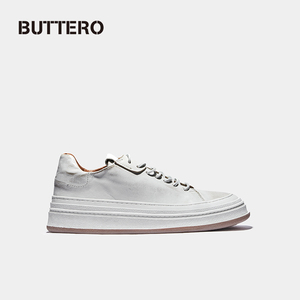 BUTTERO手擦做旧纯皮复古百搭简约休闲运动鞋男鞋意大利产9721
