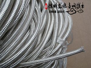 优质进口高密度镀银屏蔽网信号线网套 套线经 2-35MM 靓银避震网