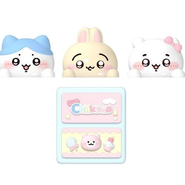 吉伊卡哇收纳柜子香薰石膏娃娃小八diy涂色手工大人儿童节礼物3d