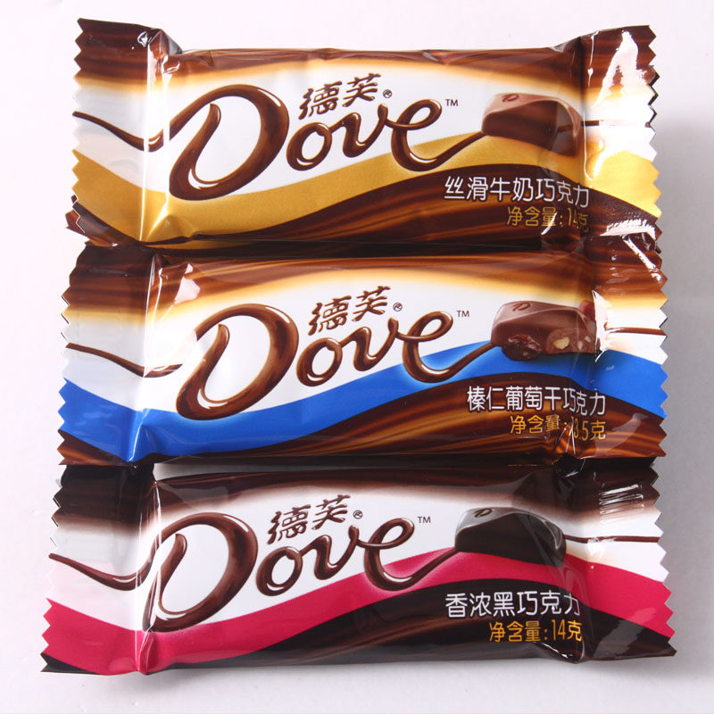 德芙碗装249g丝滑牛奶香浓黑摩卡榛仁葡萄什锦奶香白巧克力零食喜