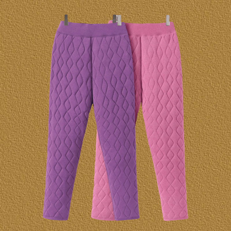 无注册商标加绒棉裤秋冬保暖裤