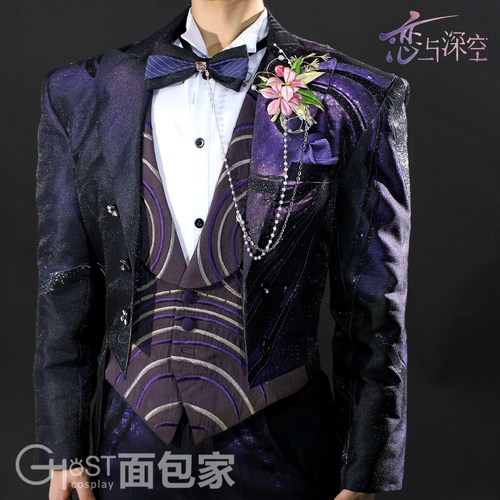 征集面包家恋与深空cosplay婚卡礼服沈星回祁煜黎深夏以昼秦彻