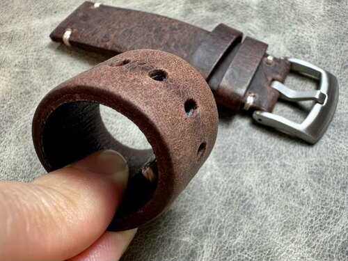 满100元可送做旧头层牛皮20mm