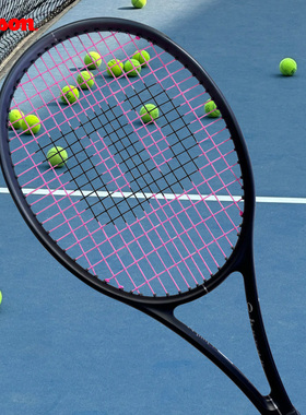Wilson威尔胜费德勒联名全新RF01系列小黑拍全碳素单人专业网球拍