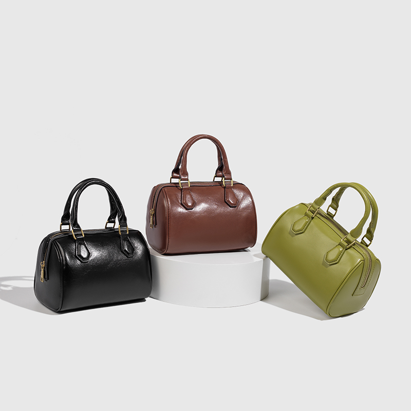 2025冬季新款时尚精致潮流手提包休闲高级质感猪笼包复古斜挎包