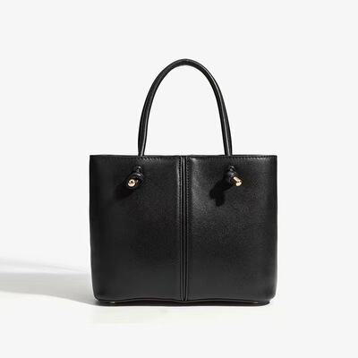 2026女包欧美时尚水桶包打结实体大容量单肩斜挎包休闲精致手提包